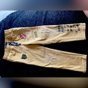 Child size XS 4-5 U.S Polo Assn tan pants.
